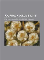 Journal (Volume 12-13),1154351785,9781154351781