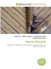 Hansi Kürsch,6135636847,9786135636840