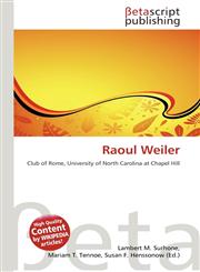 Raoul Weiler,6134849863,9786134849869