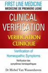 Clinical Verification Verification of Homeopathic Symptoms Research 1st Edition,2874910031,9782874910036