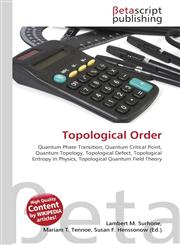 Topological Order,6130304943,9786130304942