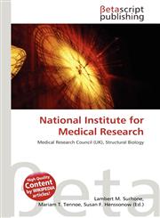 National Institute for Medical Research,6136180731,9786136180731