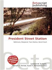 President Street Station,6133121734,9786133121737