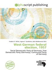 West German federal election, 1957,6138251113,9786138251118