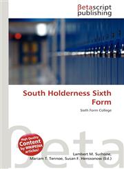 South Holderness Sixth Form,6135100602,9786135100600