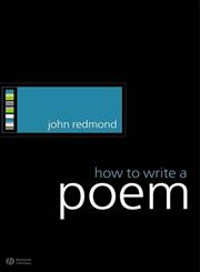 How to Write a Poem (How to Study Literature),1405124806,9781405124805