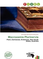 Macrozamia Plurinervia,6139842255,9786139842254