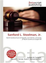 Sanford L. Steelman, Jr.,6136324849,9786136324845