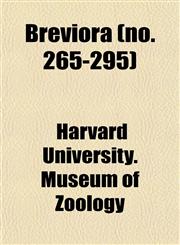 Breviora (no. 265-295),1153453495,9781153453493