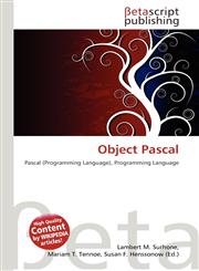 Object Pascal,613091041X,9786130910419
