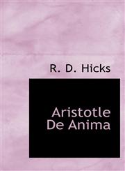 Aristotle De Anima,111615305X,9781116153057