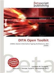 DITA Open Toolkit,6133036958,9786133036956