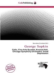 George Sopkin,6200813396,9786200813398