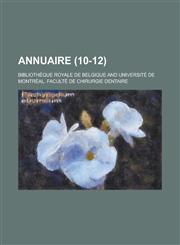 Annuaire (10-12 ),1234632780,9781234632786