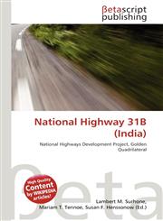 National Highway 31B (India),6133649178,9786133649170