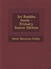 Sri Buddha Geeta - Primary Source Edition,1295658666,9781295658664