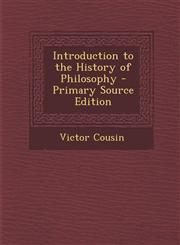 Introduction to the History of Philosophy,1289934215,9781289934217