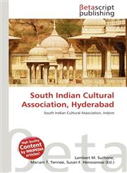 South Indian Cultural Association, Hyderabad,6135105116,9786135105117