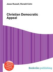 Christian Democratic Appeal,5512332589,9785512332580