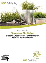 Drosera Callistos,6139647215,9786139647217