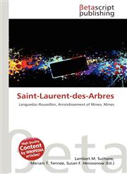 Saint-Laurent-des-Arbres,6132129189,9786132129185