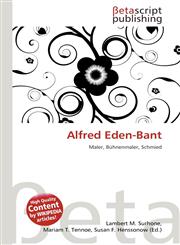 Alfred Eden-Bant,6134801909,9786134801904