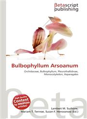 Bulbophyllum Arsoanum,613616468X,9786136164687