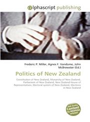 Politics of New Zealand,6130284187,9786130284183