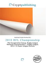 2010 RFL Championship,6136714590,9786136714592