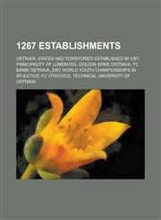 1267 Establishments Mayors of Ostrava, Ostrava, People from Ostrava, States and Territories Established in 1267, Ivan Lendl, Filip Kuba,1155977629,9781155977621