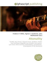 Atonality,6130214421,9786130214425