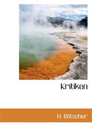Kritiken,1116137399,9781116137392