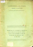 Proceedings of a Conference of Ministers of Agriculture of Provinces and States : Called by the Government of India on the 8th and 9th September, 1948 at New Delhi