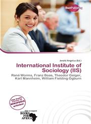 International Institute of Sociology (IIS),6201426574,9786201426573