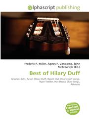 Best of Hilary Duff,6134255807,9786134255806