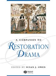 A Companion to Restoration Drama,1405176105,9781405176101