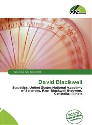 David Blackwell,613677576X,9786136775760