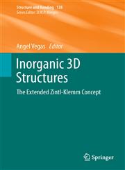 Inorganic 3D Structures,364220340X,9783642203404