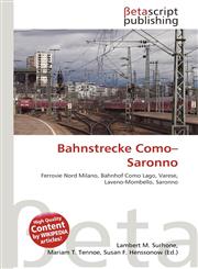 Bahnstrecke Como-Saronno,6134837695,9786134837699