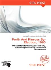 Perth And Kinross By-Election, 1995,6139011345,9786139011346