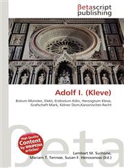 Adolf I. (Kleve),6131365806,9786131365805