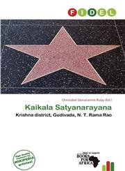Kaikala Satyanarayana,613748985X,9786137489857