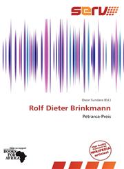 Rolf Dieter Brinkmann,6138809955,9786138809951