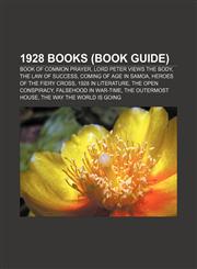1928 books (Book Guide) Book of Common Prayer, Lord Peter Views the Body, The Law of Success, Coming of Age in Samoa,1156061431,9781156061435