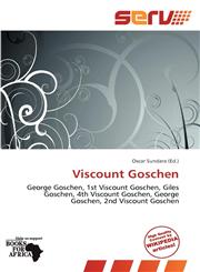 Viscount Goschen,6139127173,9786139127177