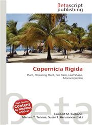 Copernicia Rigida,6135093029,9786135093025