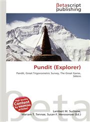 Pundit (Explorer),6134865265,9786134865265