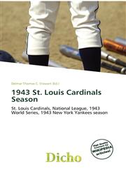 1943 St. Louis Cardinals Season,6135869752,9786135869750