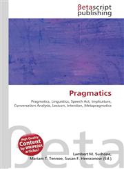 Pragmatics,6130311672,9786130311674
