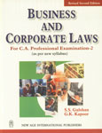 Business and Corporate Laws For C.A. Professional Examination-2 (As Per New Syllabus) 2nd Revised Edition,8122415776,9788122415773